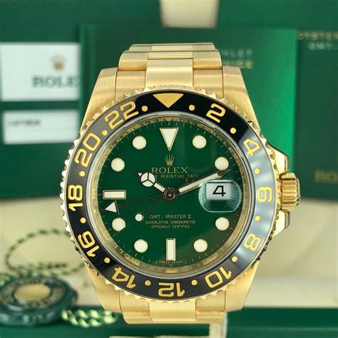 rolex gmt master ii green